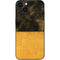 Black and Gold Split Marble iPhone 14 Plus Skin